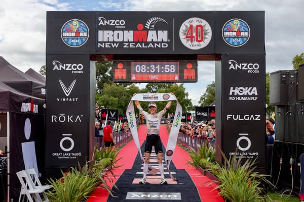 Sodaro and McKenna Win at Ironman New Zealand's 40th Anniversary