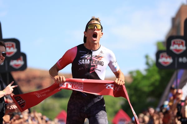 Sam Long Defends Title with Course Record at Ironman 70.3 North American Championship