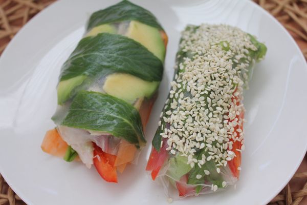 Chicken rice paper rolls – simple and delicious Thai food