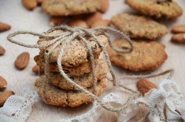Wholesome Raisin Coconut Crunch Cookies – Gluten Free and Paleo Goodness