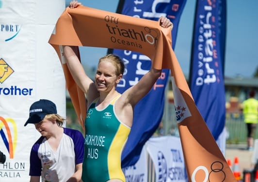 Brisbane Triathlete Gillian Backhouse Adds OTU Oceania And Australian Olympic Distance Champs To Her Resume