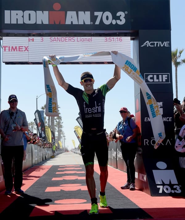 Lionel Sanders and Heather Wurtele head impressive professional field of athletes to take victories at 2016 IRONMAN ® 70.3 ® California
