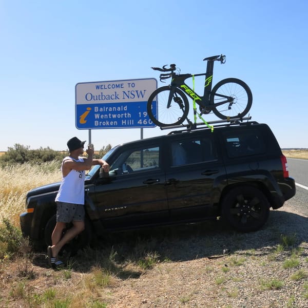 Mitch Robins Road Trip To South Australia To Race Murray Man Triathlon