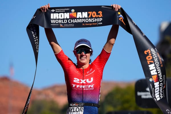 Taylor Knibb Dominates At The 2022 Ironman 70.3 World Championship