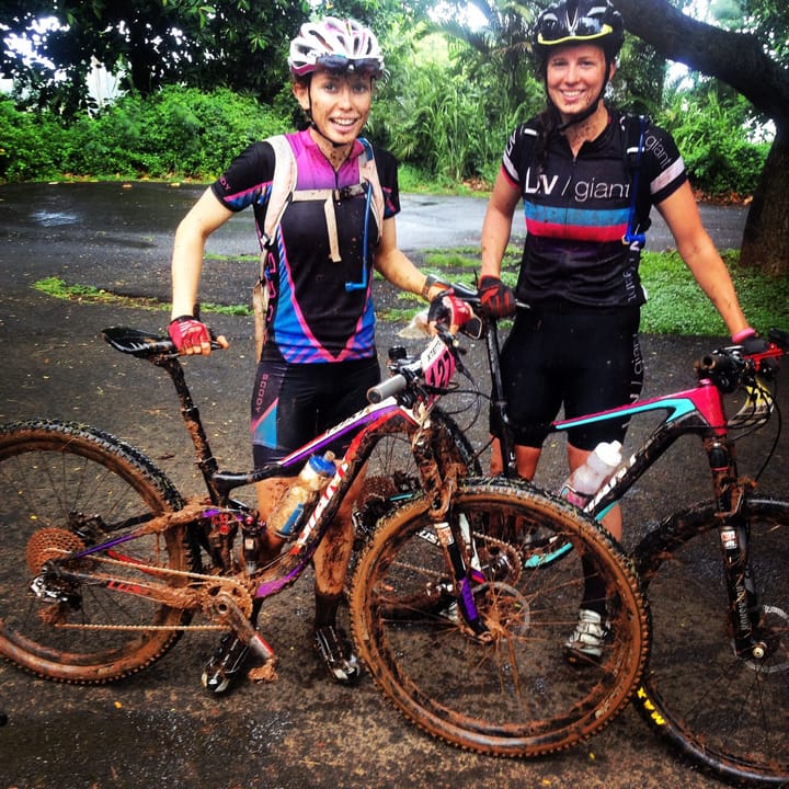 Charlotte McShane steps off road at Xterra World Championship Maui