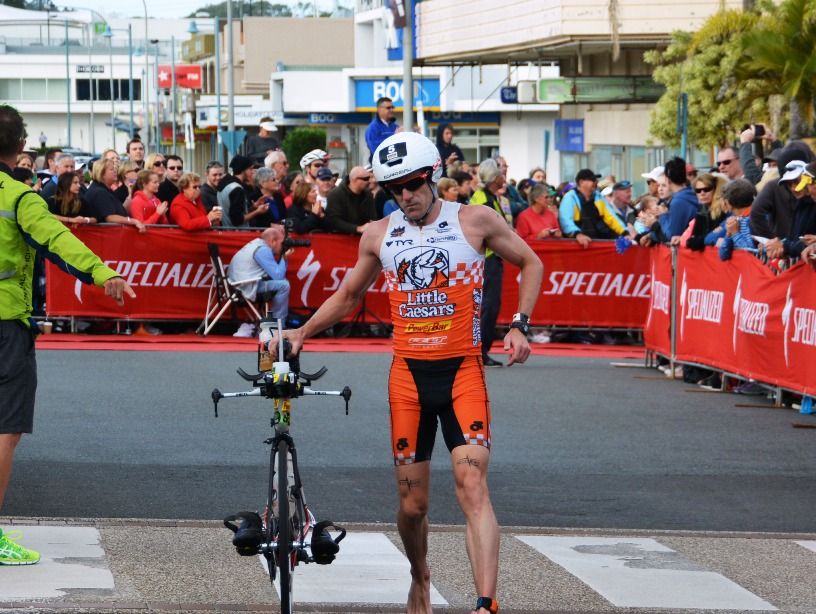 Patrick at Ironman Australia