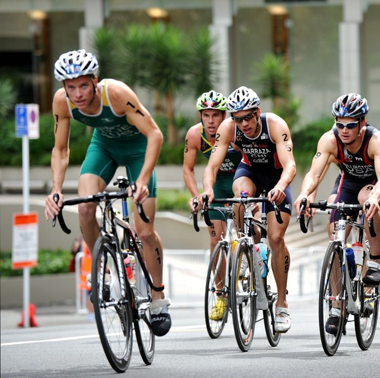 Ryan Bailie leading the charge - Credit: Janos Schmidt / ITU