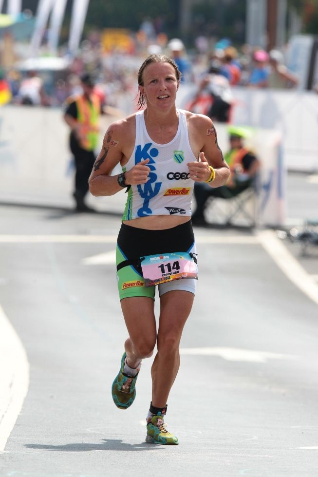 Gina Crawford knows how to win at Ironman