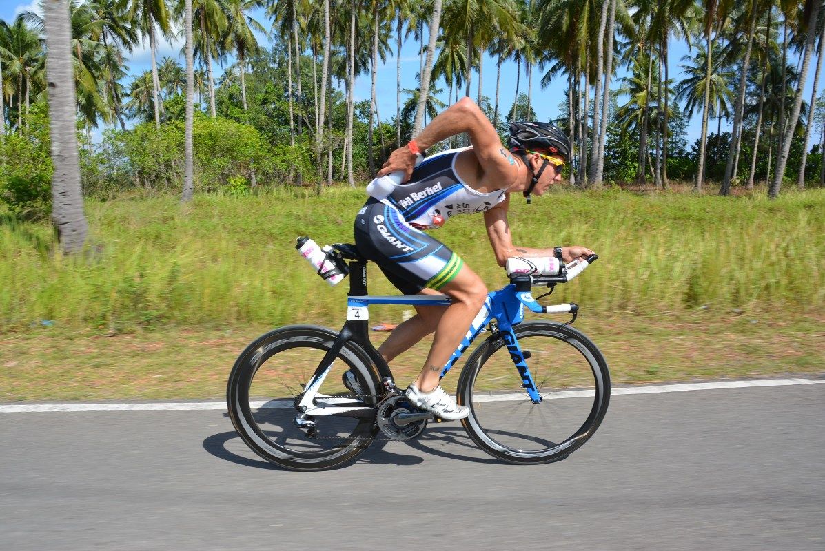 Tim Berkel had a solid race for 2nd. He worked hard on the bike and was pushed by Ogden
