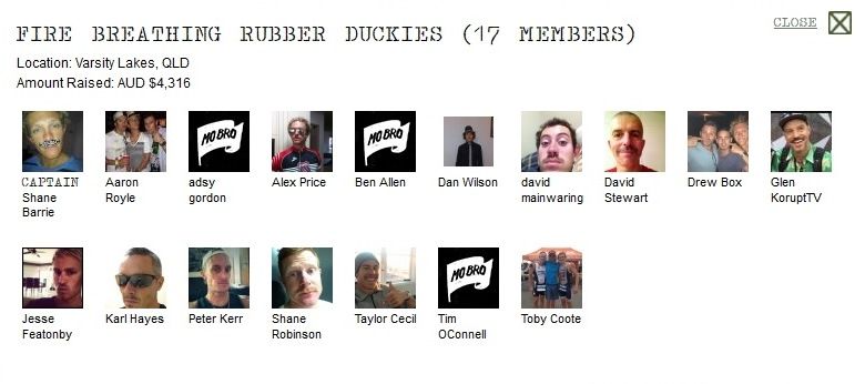 AUS Movember Team