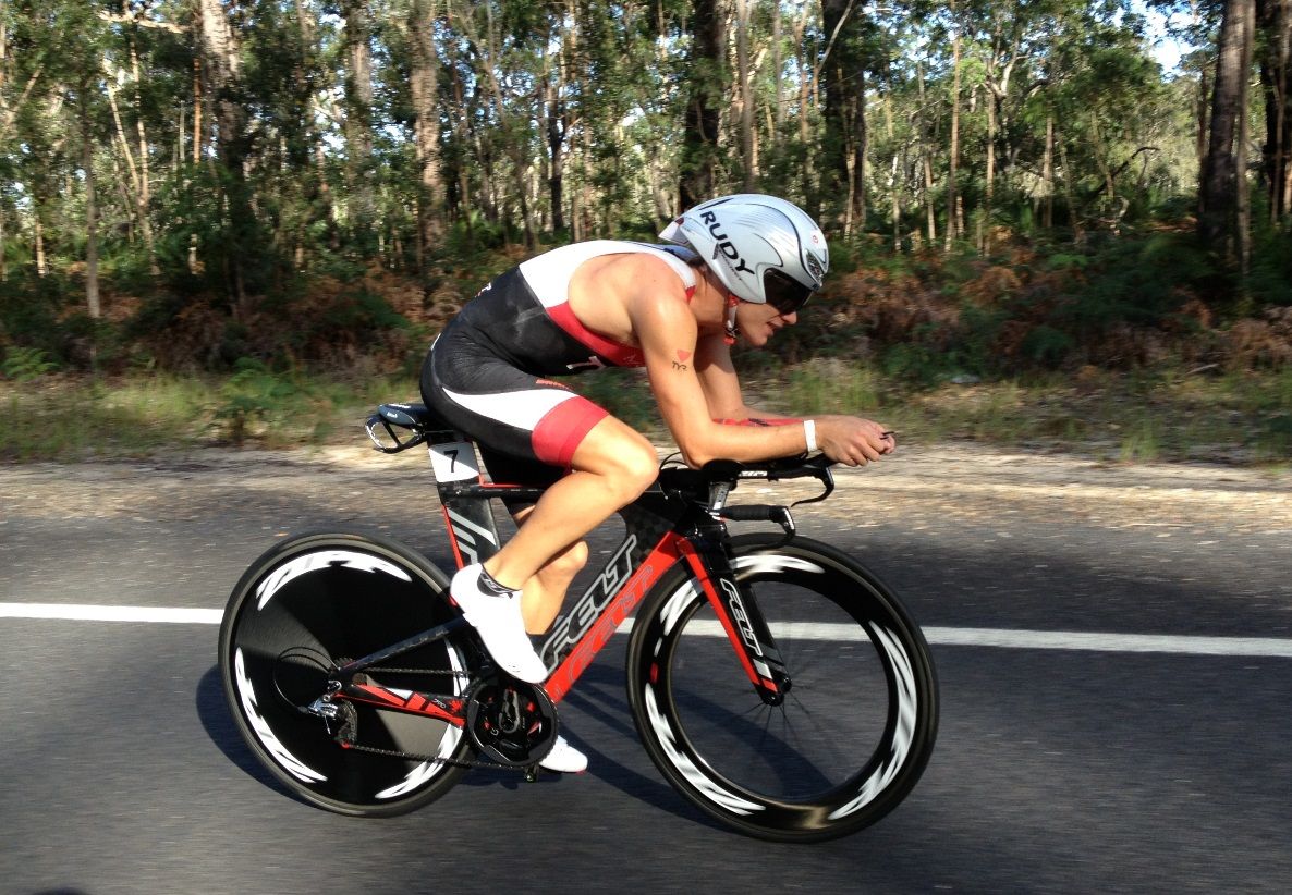 Josh Amberger in action at Challenge Batemans Bay 2014