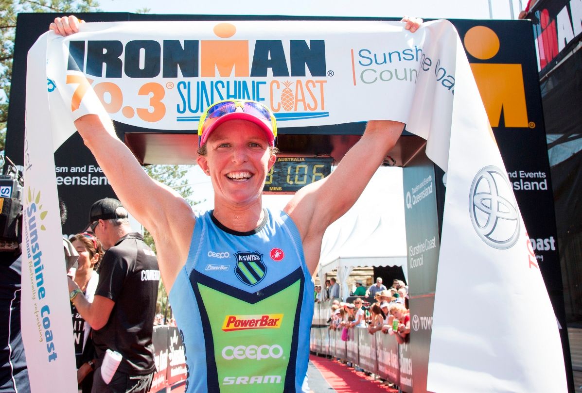2013 Champion Gina Crawford - Photo Credit “IRONMAN | Eyes Wide Open IMAGES