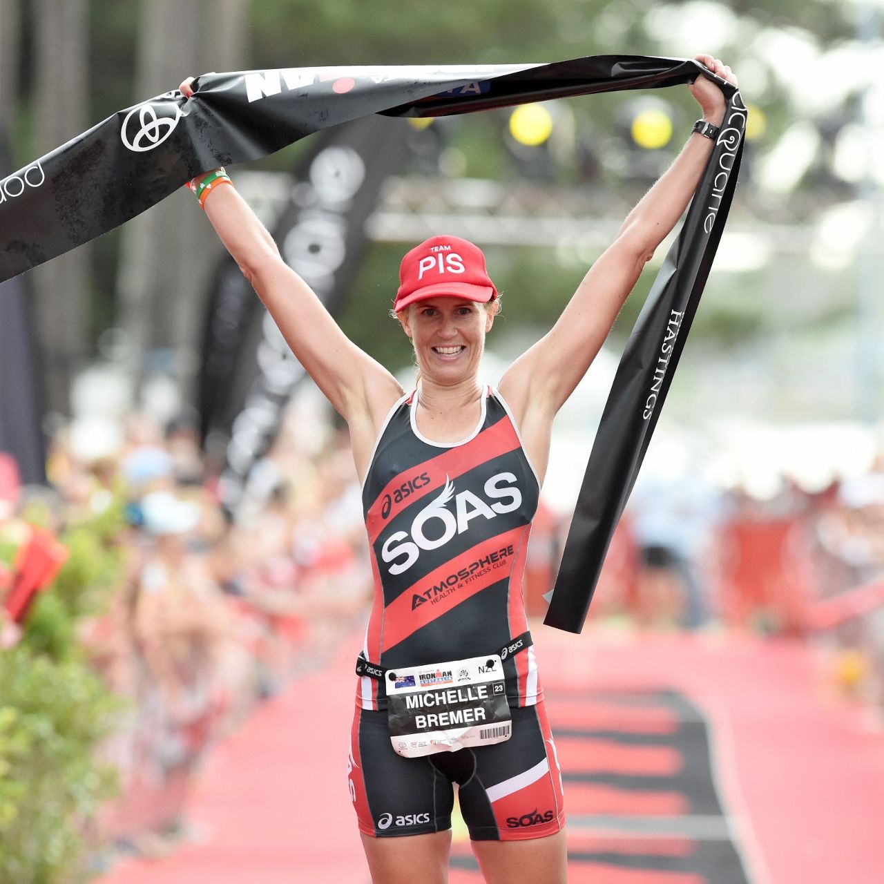 2011 Ironman Western Australia Champ Michelle Bremer adds a 2nd Ironman title to her resume - Photo Credit: Ironman.com