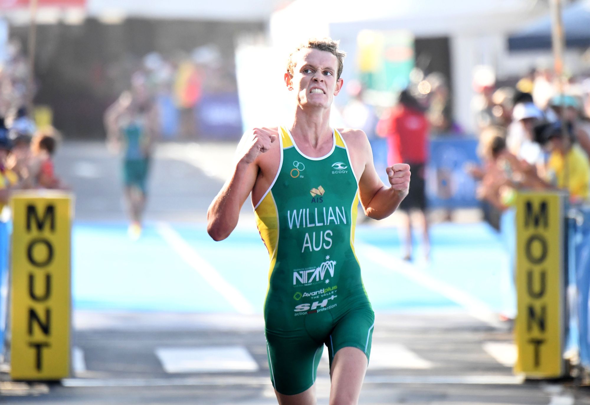 Gold Coast Triathlon Commonwealth Games Young Guns Matt Hauser and